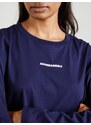 ARMEDANGELS Majica 'FIETAA DIFFERENCE' marine / bela