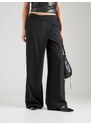 Karl Lagerfeld Hlače na rob črna