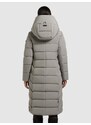 khujo Zimski plašč 'Tamke' svetlo siva