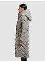 khujo Zimski plašč 'Tamke' svetlo siva