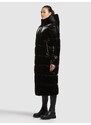 khujo Zimski plašč 'SOULANI5' črna