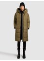 khujo Zimski plašč 'Jilias5' oliva / črna