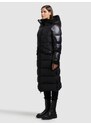 khujo Zimski plašč 'JULITA2' črna