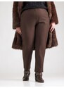 ONLY Carmakoma Chino hlače 'CARTHEA' čokolada