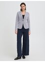 ICHI Blazer siva / bela