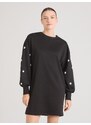 ONLY Obleka 'ONLBROOKE' črna / bela