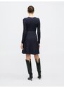 GUESS Pletena obleka 'HANA' mornarska