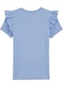 WE Fashion Majica 'Meisjes' pastelno modra
