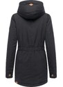 Ragwear Zimska jakna 'Monadena' črna
