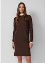 s.Oliver Pletena obleka temno rjava