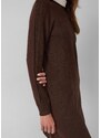 s.Oliver Pletena obleka temno rjava