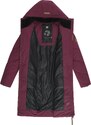 Ragwear Zimski plašč 'Rebelka' bordo