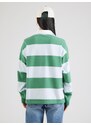 LEVI'S  Majica 'Reenie Rugby Long Sleeve Tee' zelena / pastelno zelena