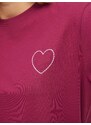 VILA Majica 'VINORA' vinsko rdeča