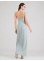 Maya Deluxe Večerna obleka 'Georgette' nebeško modra / srebrna