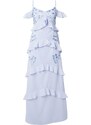 Maya Deluxe Večerna obleka modra / pastelno modra