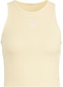 ADIDAS ORIGINALS Top 'Essentials' svetlo rumena / bela