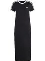 ADIDAS ORIGINALS Obleka '3 STRIPES DRESS' črna / bela