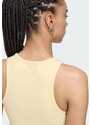 ADIDAS ORIGINALS Top 'Essentials' svetlo rumena / bela