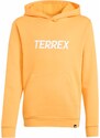 ADIDAS TERREX Športna majica oranžna / bela