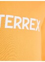 ADIDAS TERREX Športna majica oranžna / bela