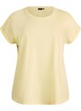 Zizzi Majica 'MKATJA' pastelno rumena