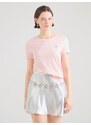 ONLY Majica 'ONLKita' roza / srebrna