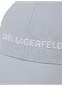 Karl Lagerfeld Kapa svetlo modra / bela