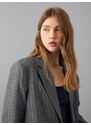 MANGO TEEN Blazer 'Rosep' bež / temno siva