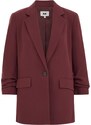 WE Fashion Blazer vinsko rdeča