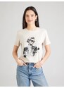 ONLY Majica 'ONLKITA' kamen / žad / črna / bela