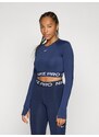 NIKE Funkcionalna majica 'Pro' mornarska / bela