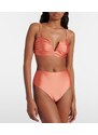 Jade Swim Bound high-rise bikini bottom