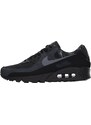 Nike Sportswear Nizke superge 'Air Max 90' dimno modra / bazaltno siva / črna
