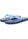 Tommy Jeans Japonke 'BEACH SANDAL' nebeško modra / temno modra / rdeča / črna / bela