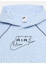 Nike Sportswear Majica 'AIR' svetlo modra / črna