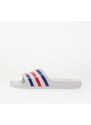 adidas Originals adidas Adilette Aqua Slides Ftwr White/ Pure Ruby/ Semi Lucid Blue